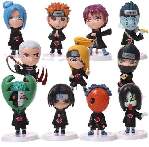 Naruto Akatsuki Mini Figure 11 Pcs/Set