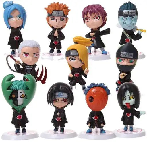 Naruto Akatsuki Mini Figure 11 Pcs/Set