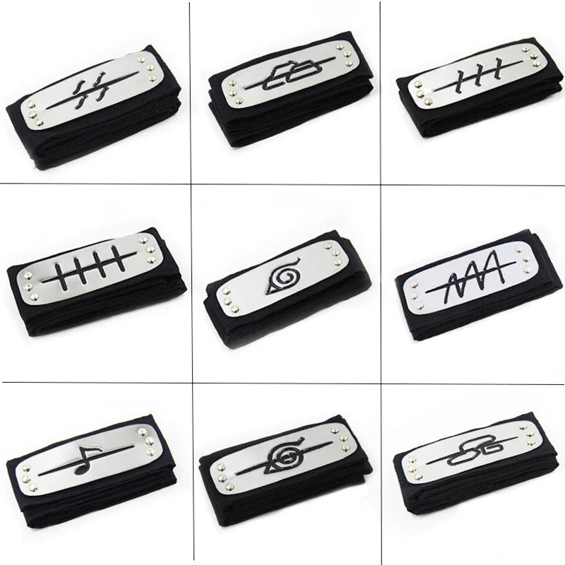 Naruto Shippuden Anime Cosplay Forehead Headband