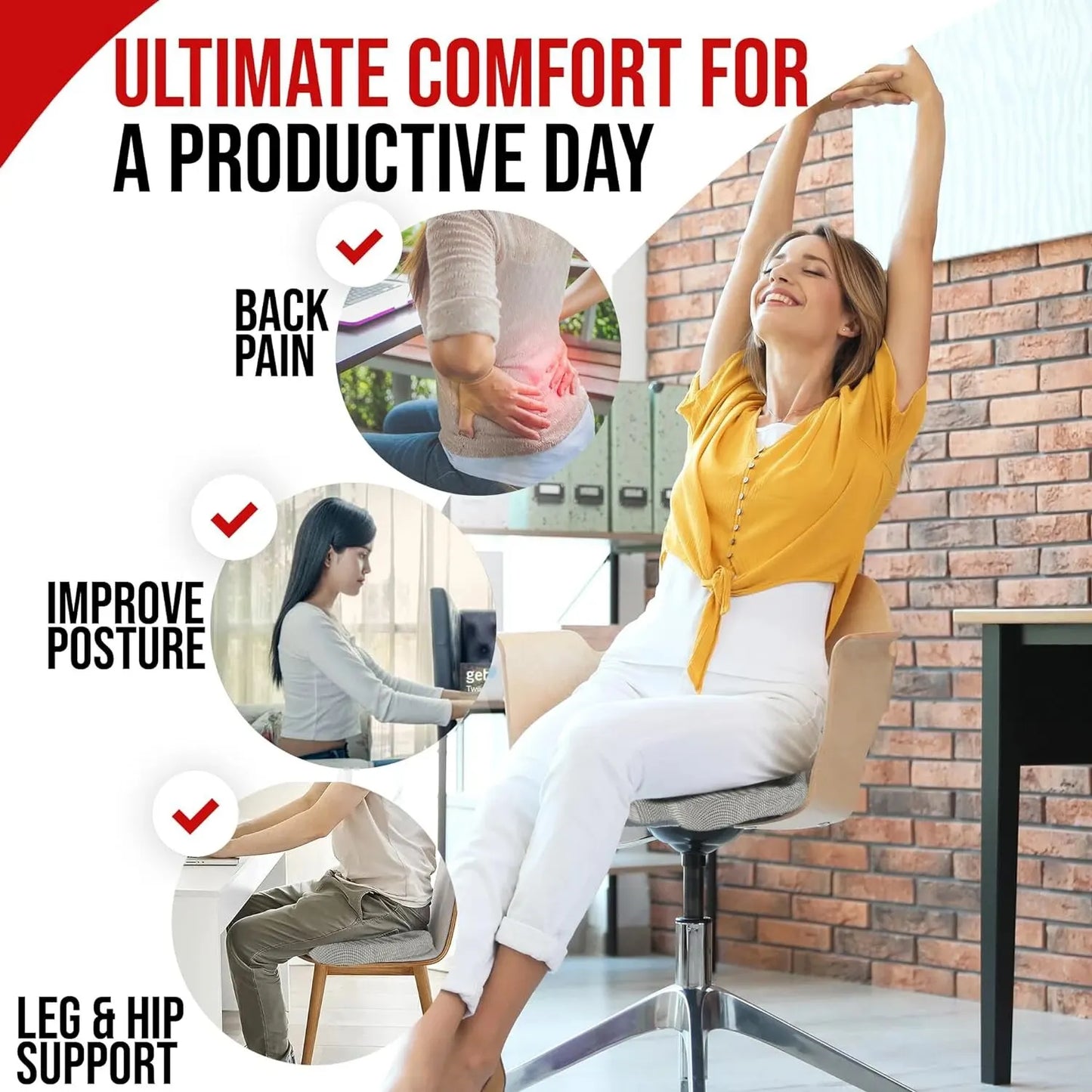 Memory Foam Cotton Cushion