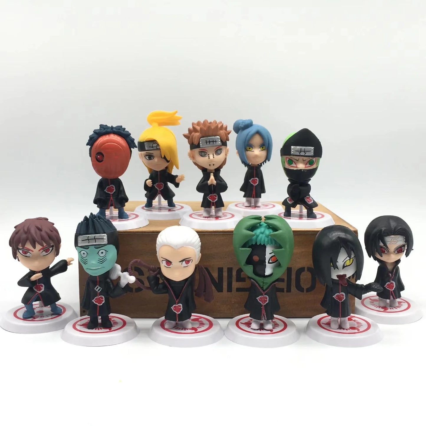 Naruto Akatsuki Mini Figure 11 Pcs/Set