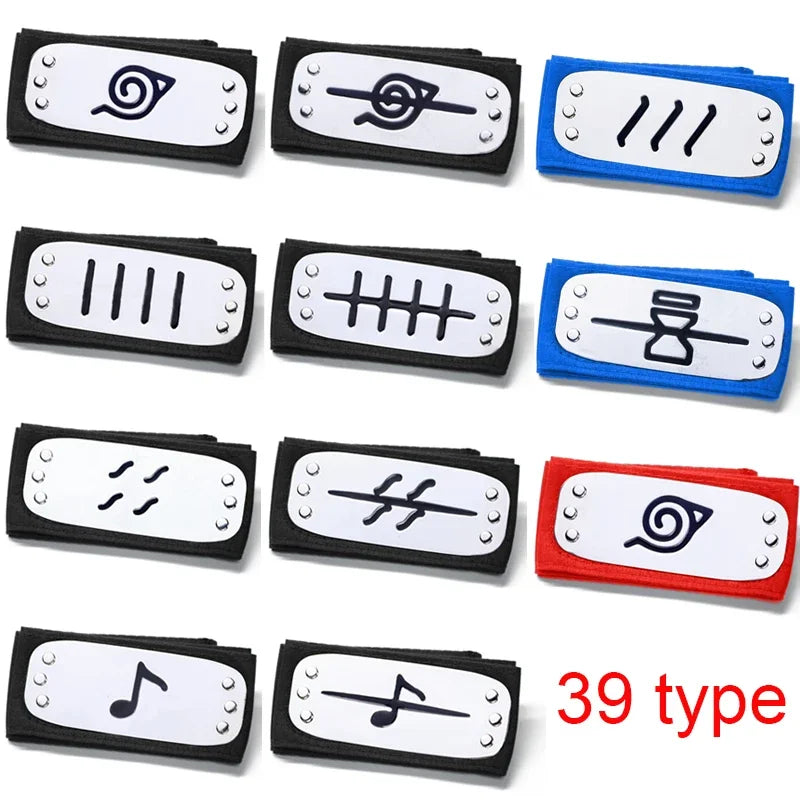 Naruto Shippuden Anime Cosplay Forehead Headband