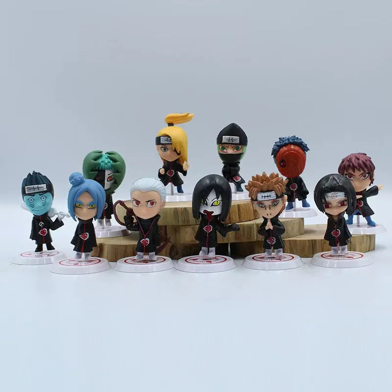 Naruto Akatsuki Mini Figure 11 Pcs/Set