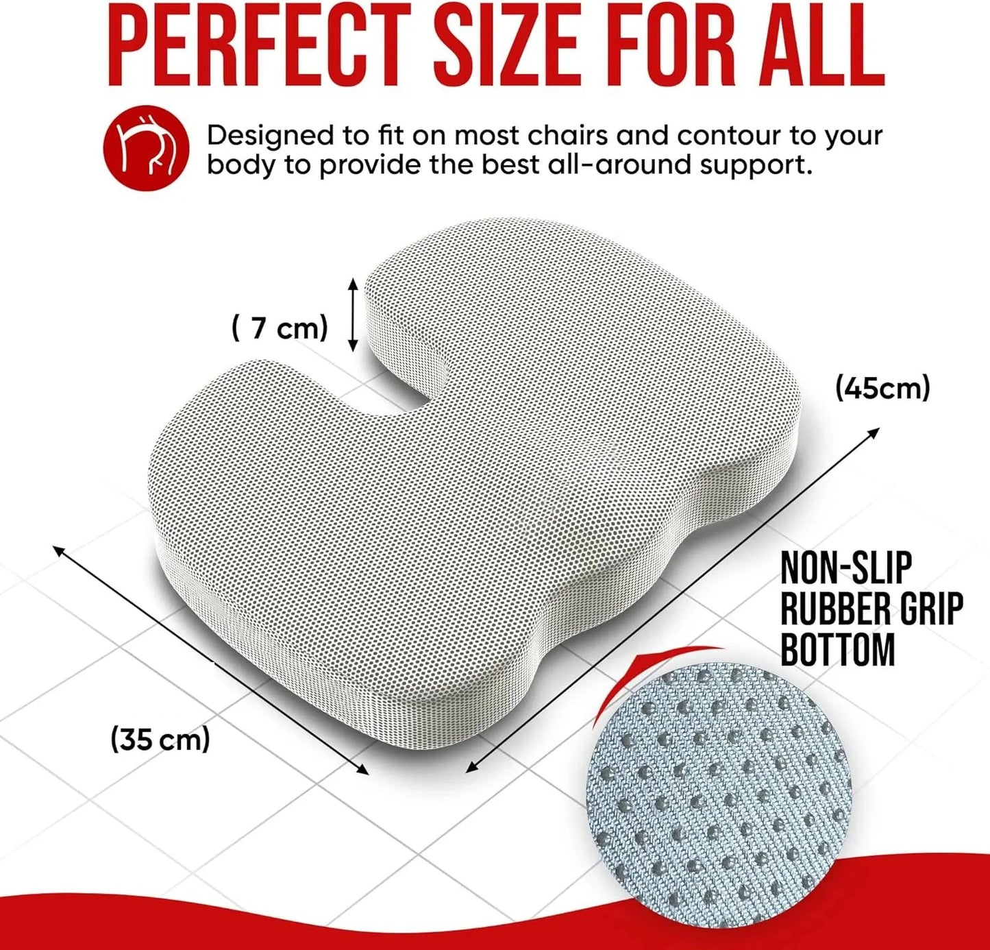 Memory Foam Cotton Cushion
