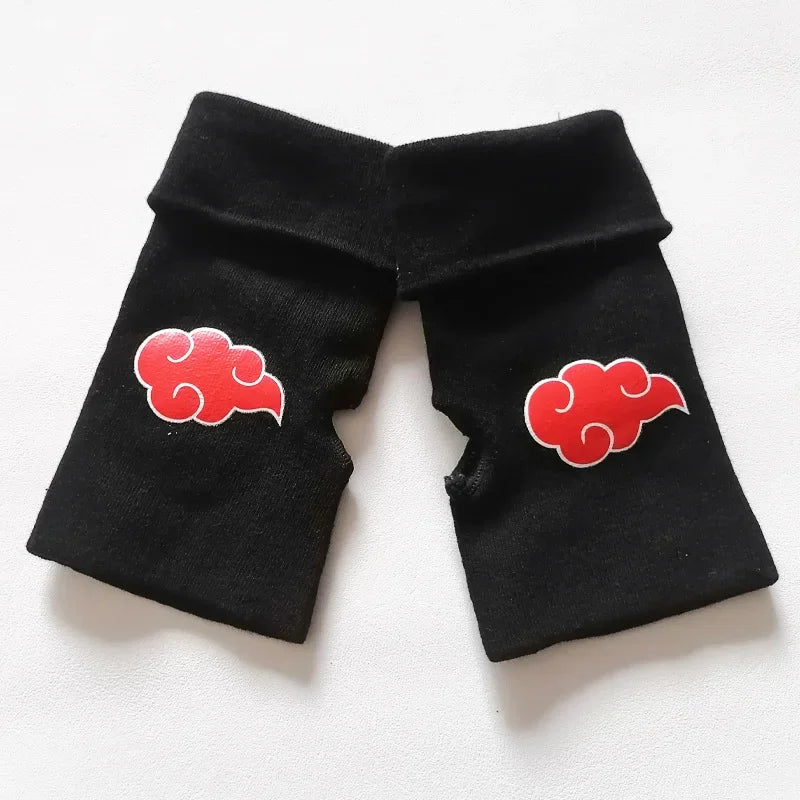 Naruto Anime Cosplay Black Gloves