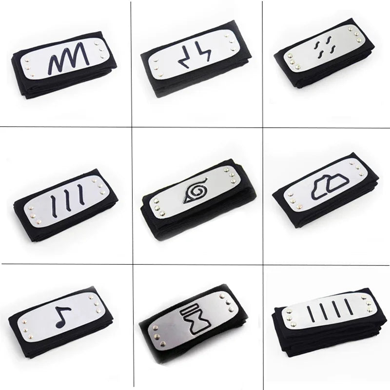Naruto Shippuden Anime Cosplay Forehead Headband
