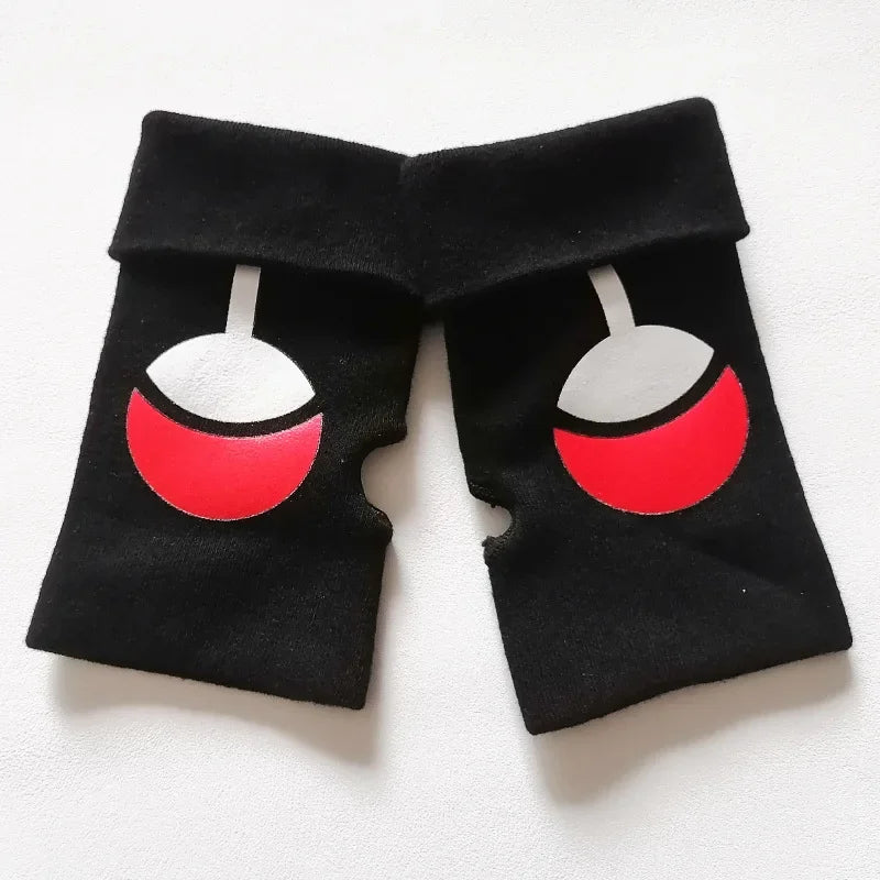 Naruto Anime Cosplay Black Gloves